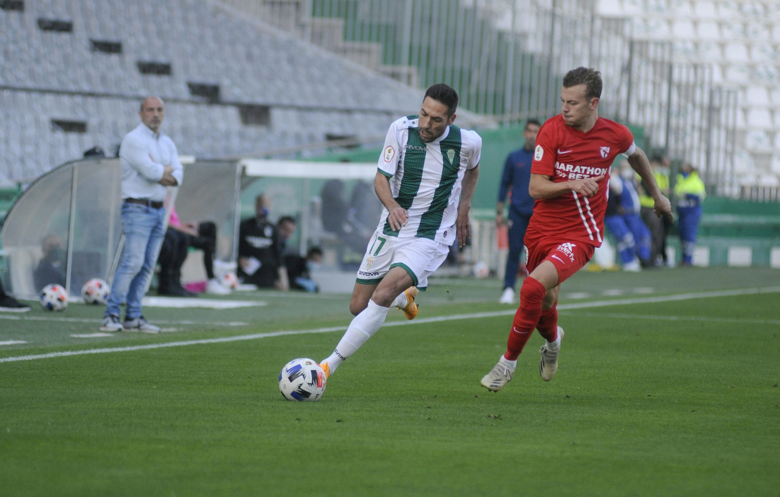 Las imágenes de la derrota del Córdoba CF ante el Sevilla Atlético