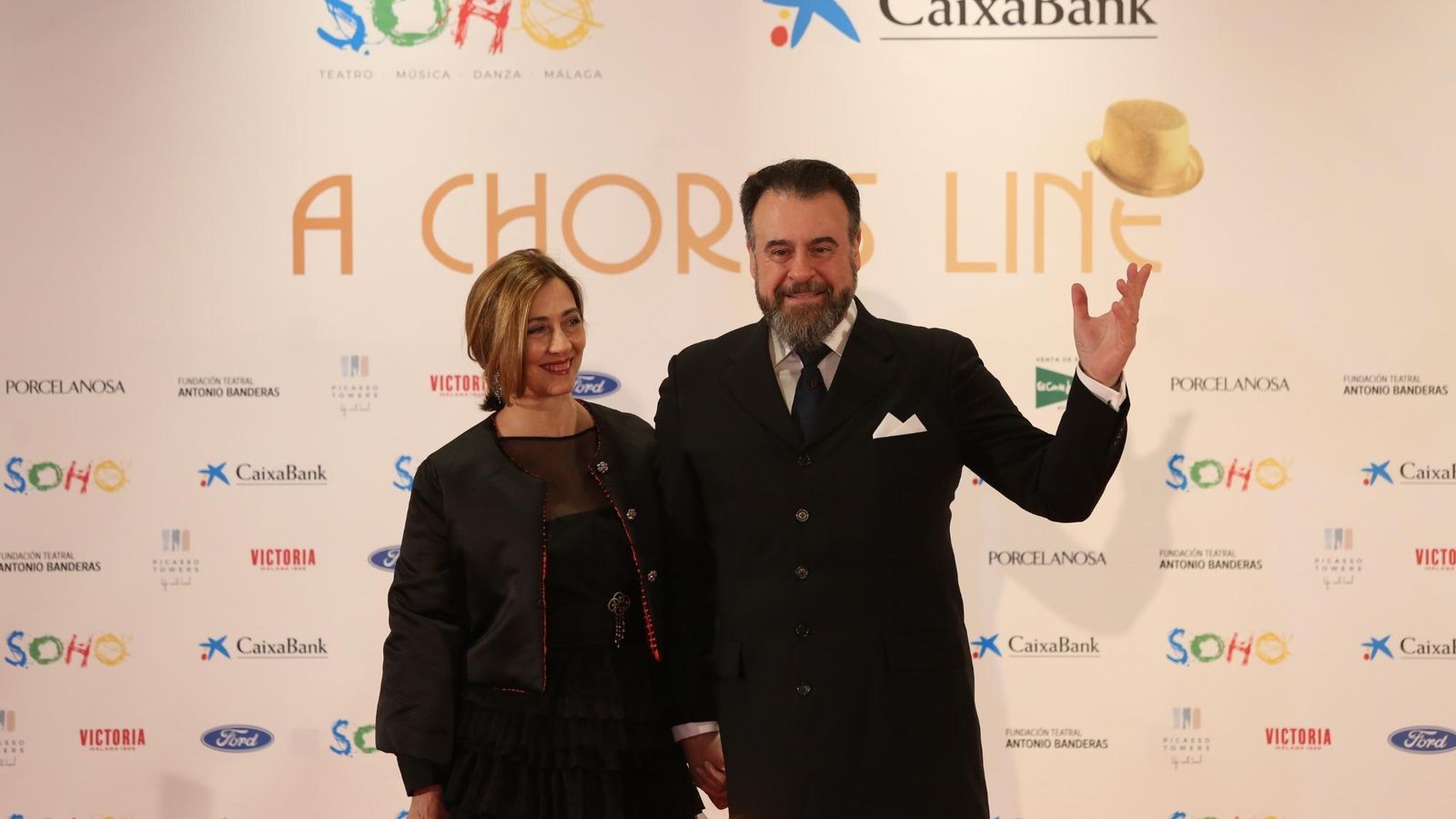 Carlos Álvarez junto a su pareja. Carlos Álvarez junto a su pareja.