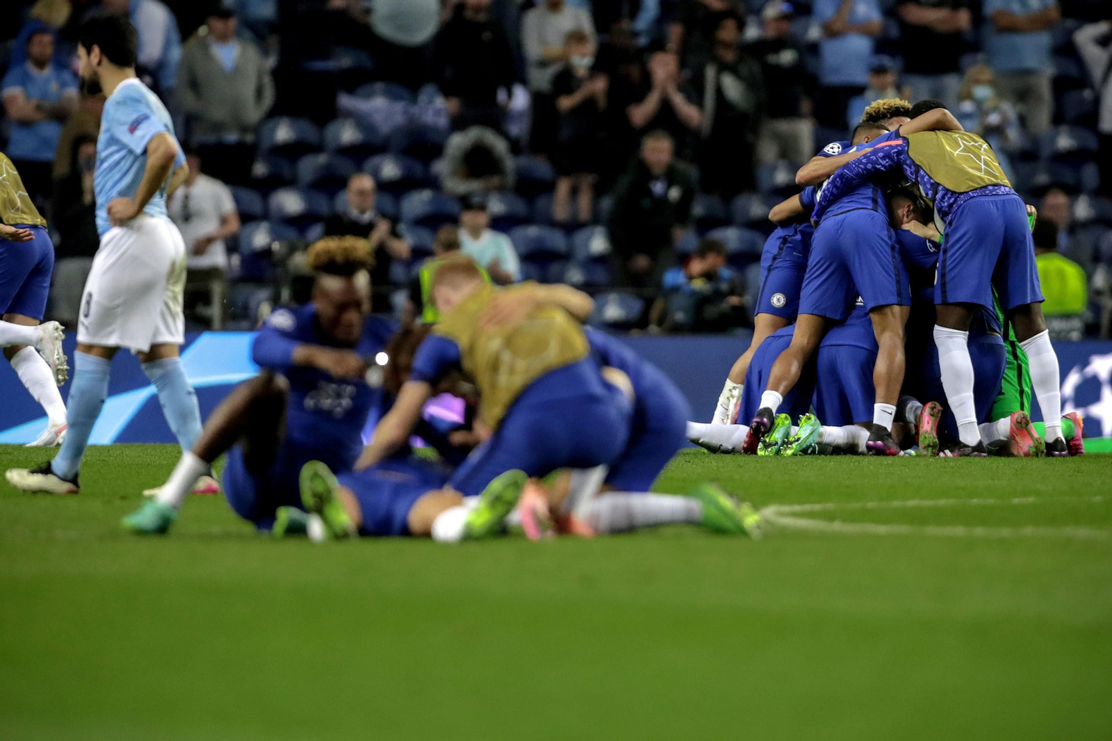 La final de la Champions entre el Manchester City y el Chelsea, en imágenes