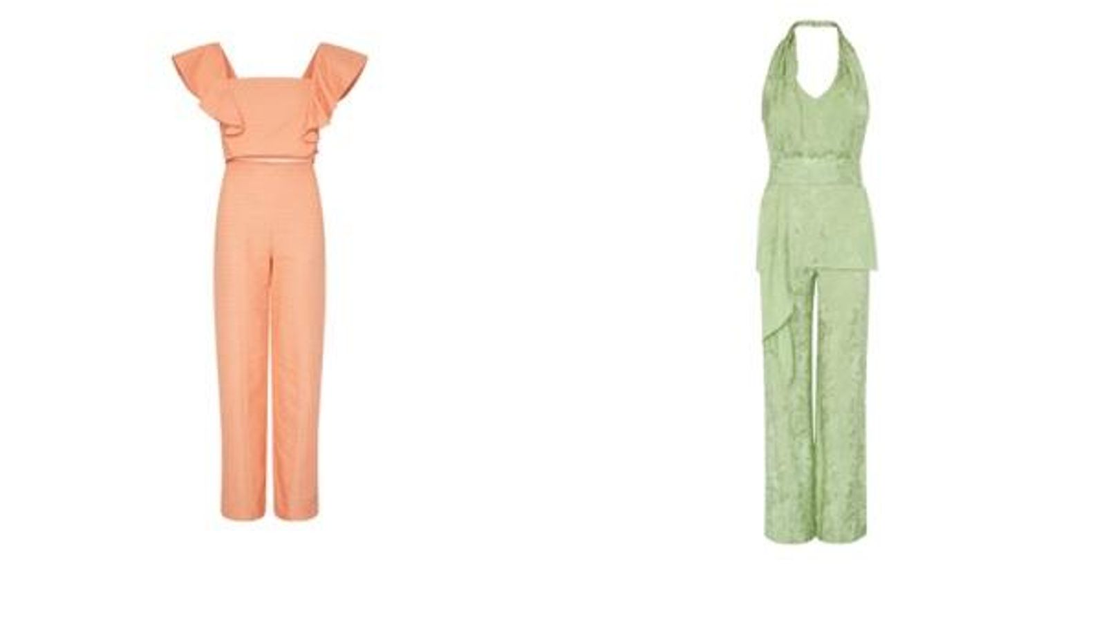 Conjuntos dos piezas para un look de invitada.