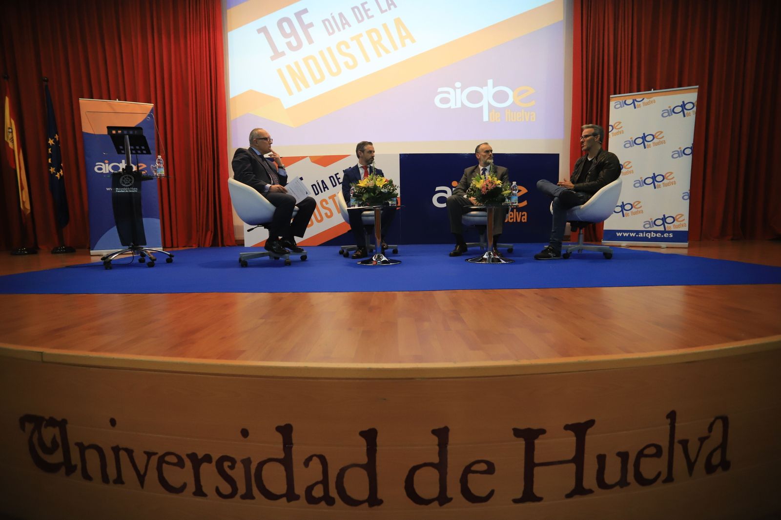 Celebración del Día de la Industria el año pasado en la Universidad de Huelva.
