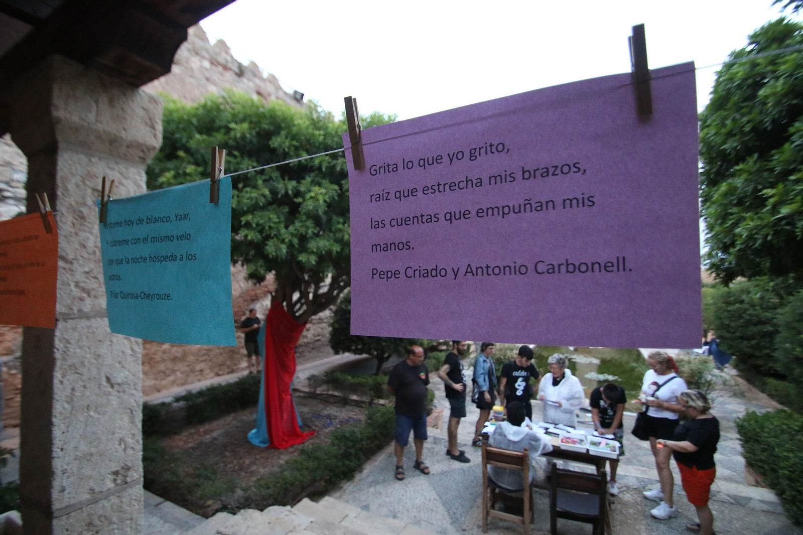 Las imágenes del 'Amanecer en la Alcazaba'