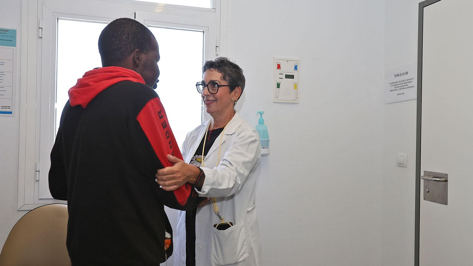 Uno de los pacientes que acude a la Unidad de Cuidados Paliativos onubense. Uno de los pacientes que acude a la Unidad de Cuidados Paliativos onubense.