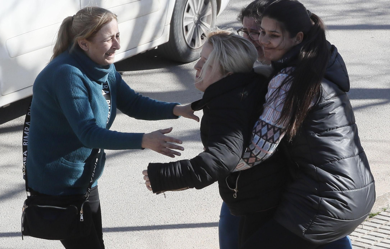 Fotos de la reconstrucción del crimen de El Rubio