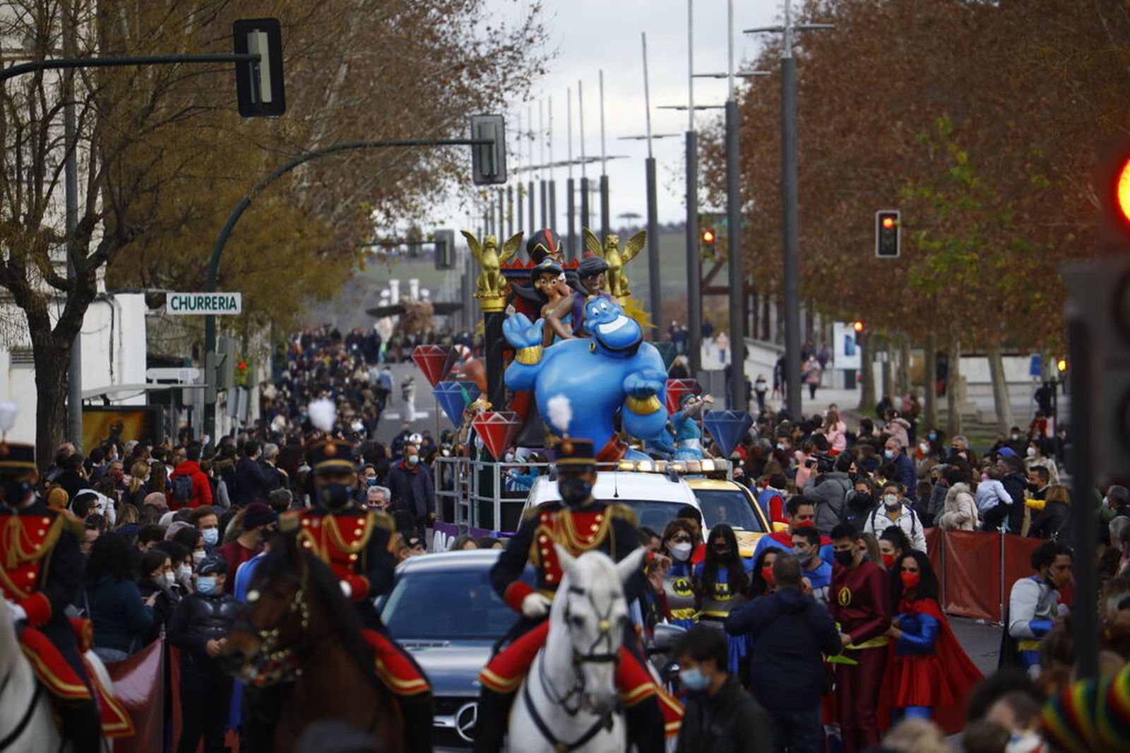 Cabalgata de Reyes Magos de Córdoba de 2022.