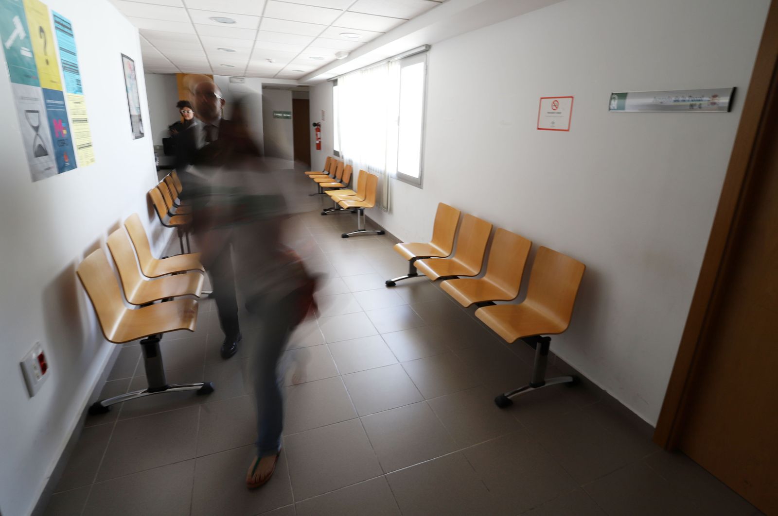 Interior de la Audiencia Provincial de Huelva.