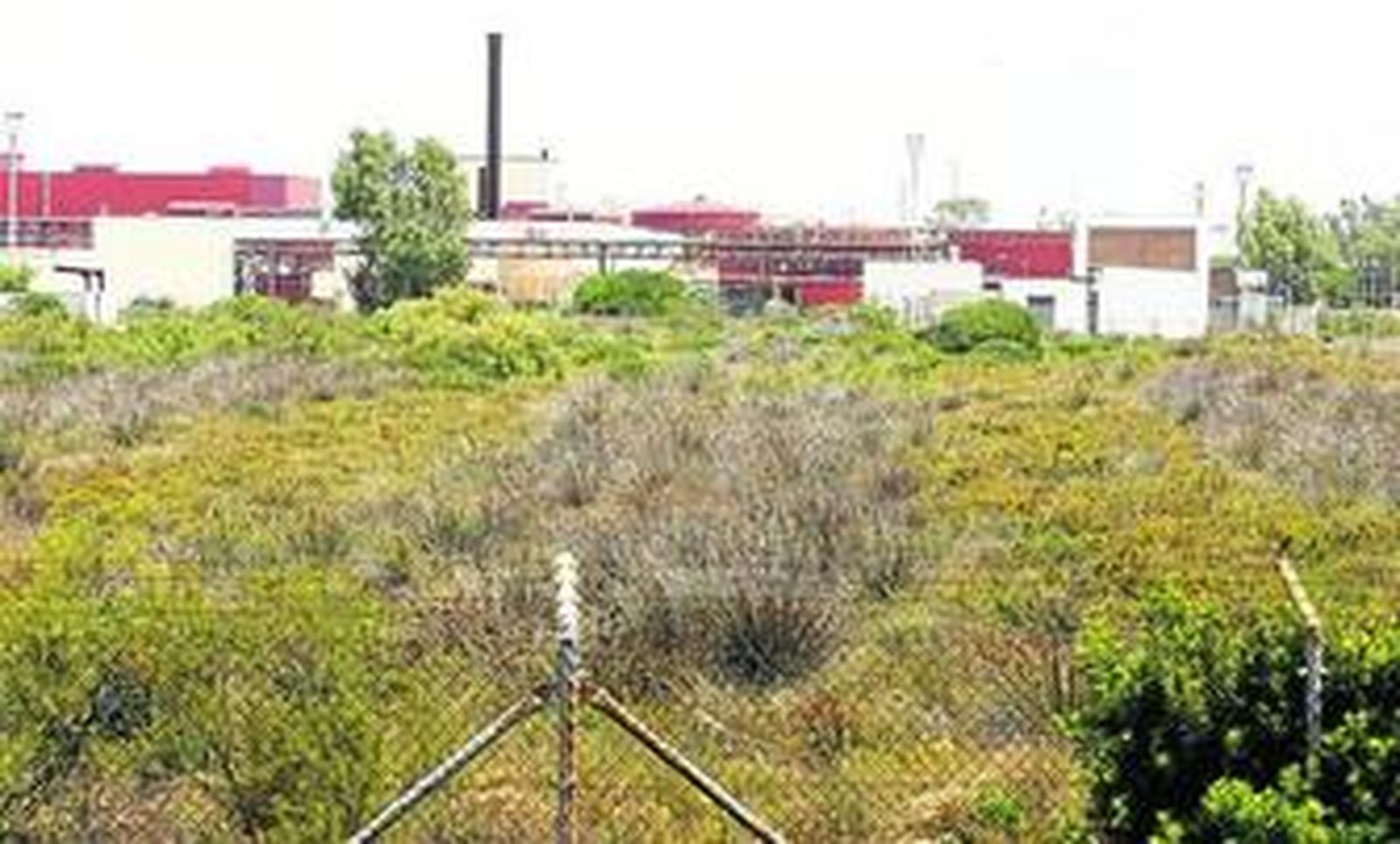 Esta es la parte de la fábrica que será utilizada por Ecogades.