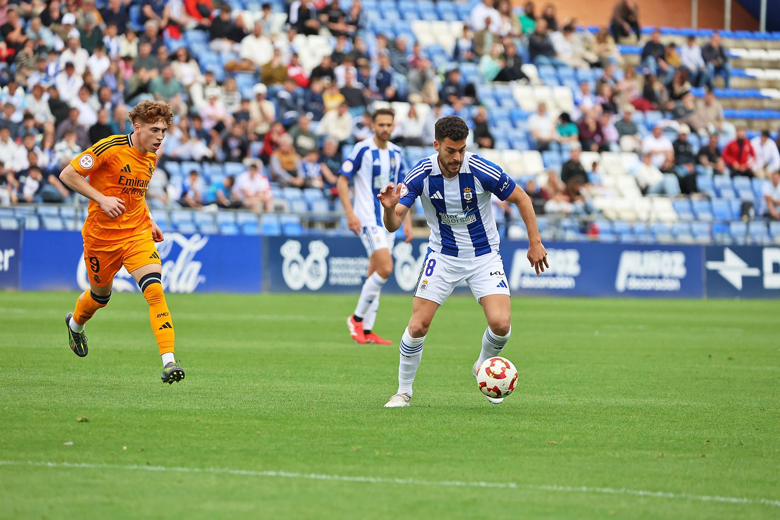 Las imágenes del Recreativo de Huelva- Real Madrid Castilla