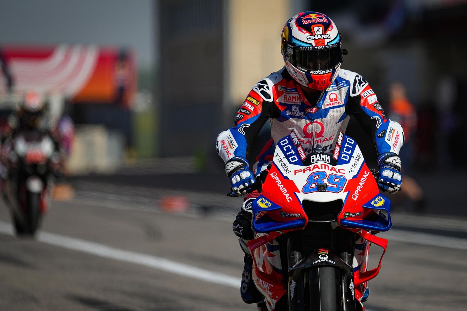 Jorge Martín, durante el GP de Las Américas.