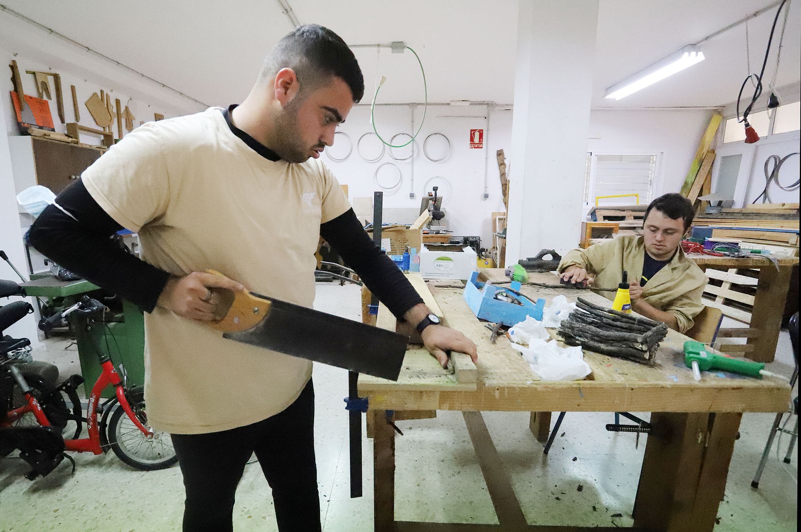 Un día en el Centro de Educación Especial Sagrada Familia