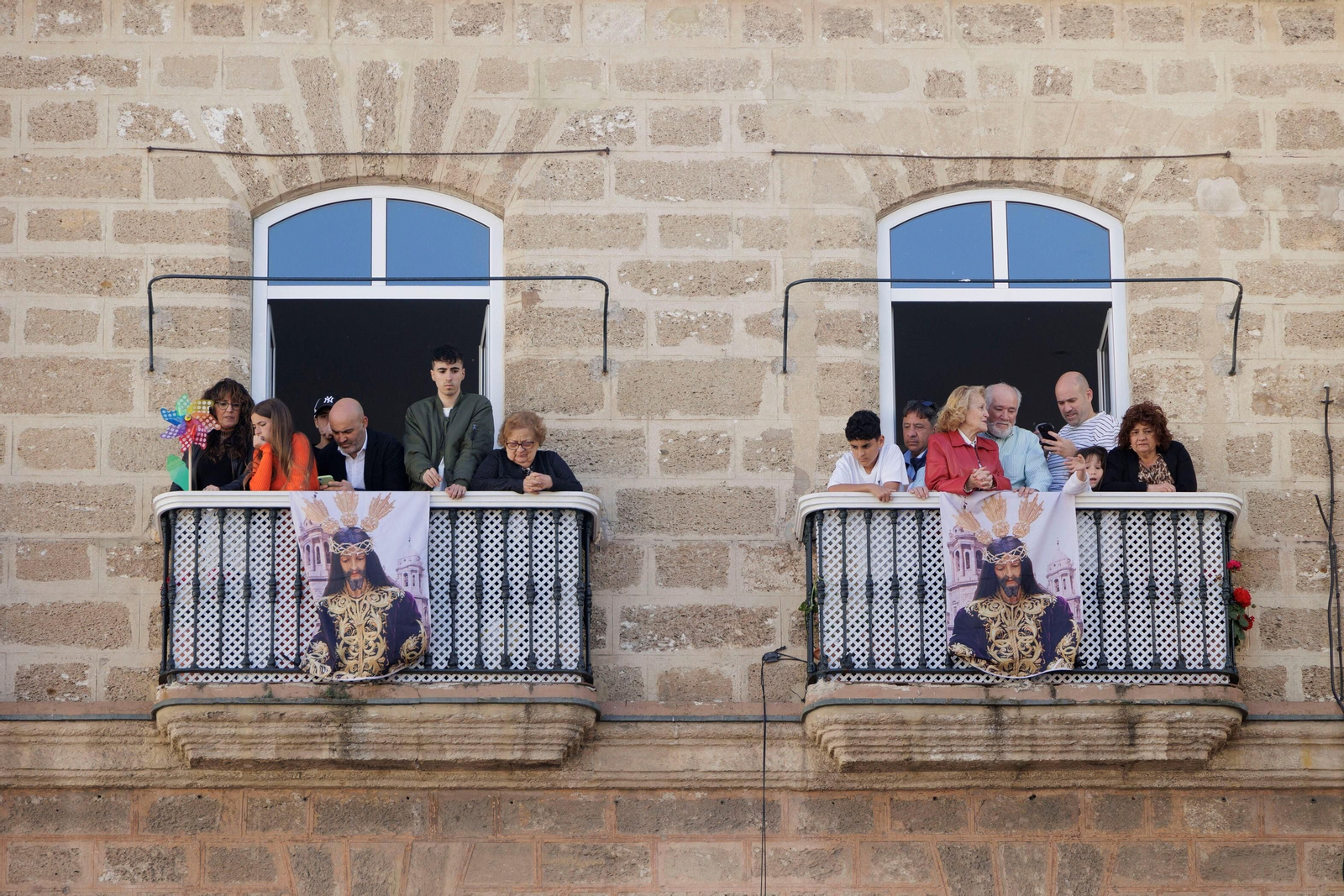 Las imágenes de la salida de la Sagrada Cena de Cádiz en la Semana Santa 2023