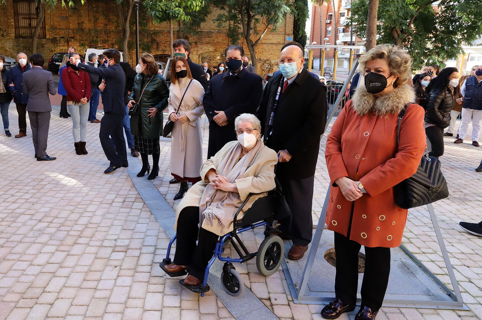 Imágenes de la inauguración de la Plaza Nuestra Señora de los Ángeles