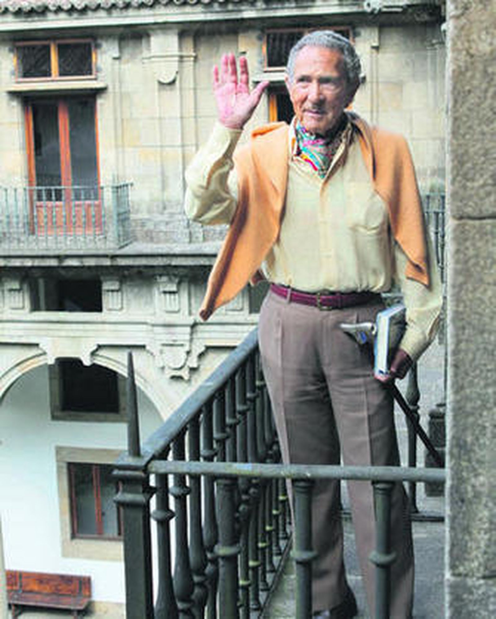 Gala, el pasado 14 de junio, en un encuentro literario en Compostela.