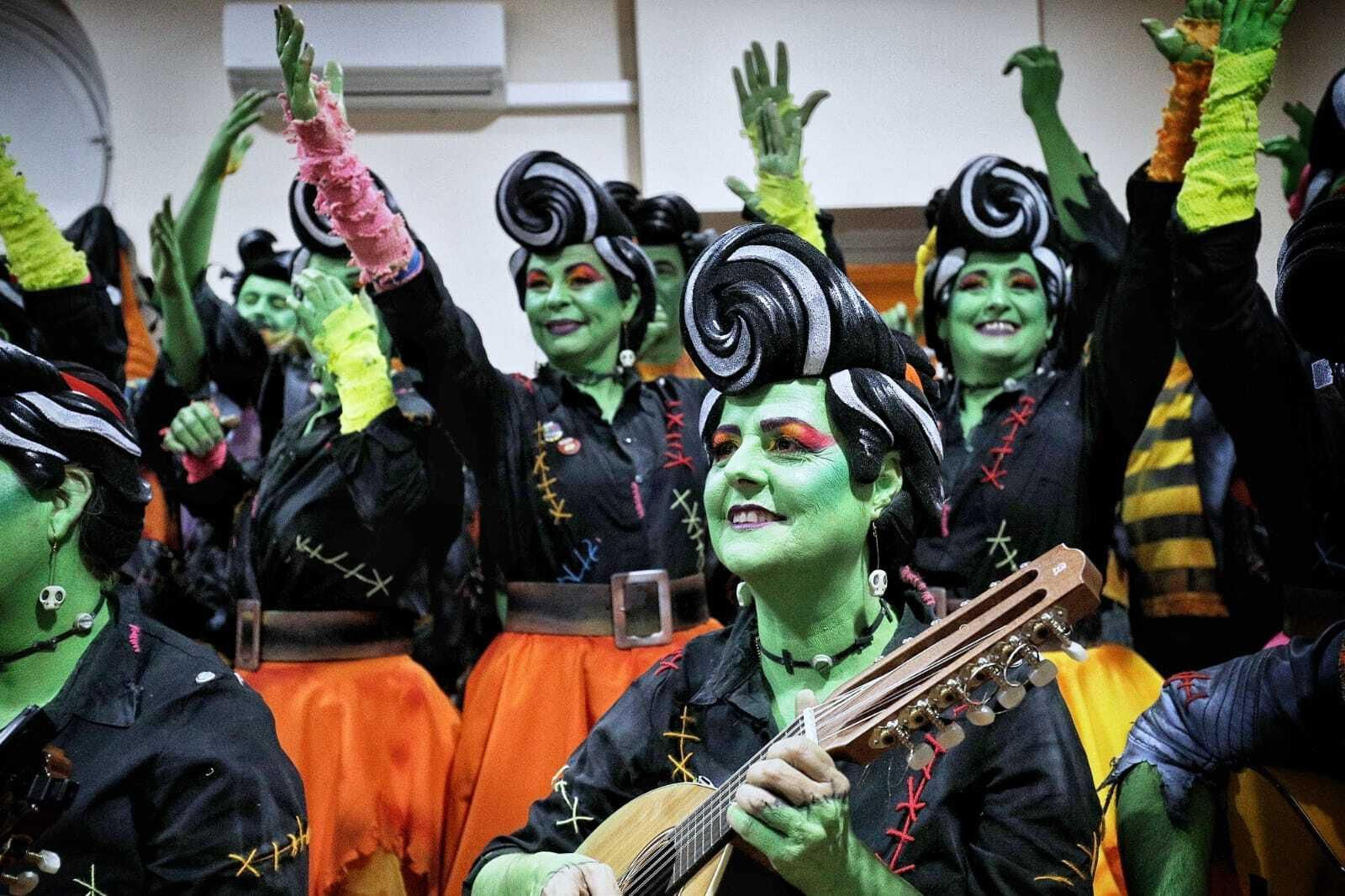 Coro Vive! en camerinos