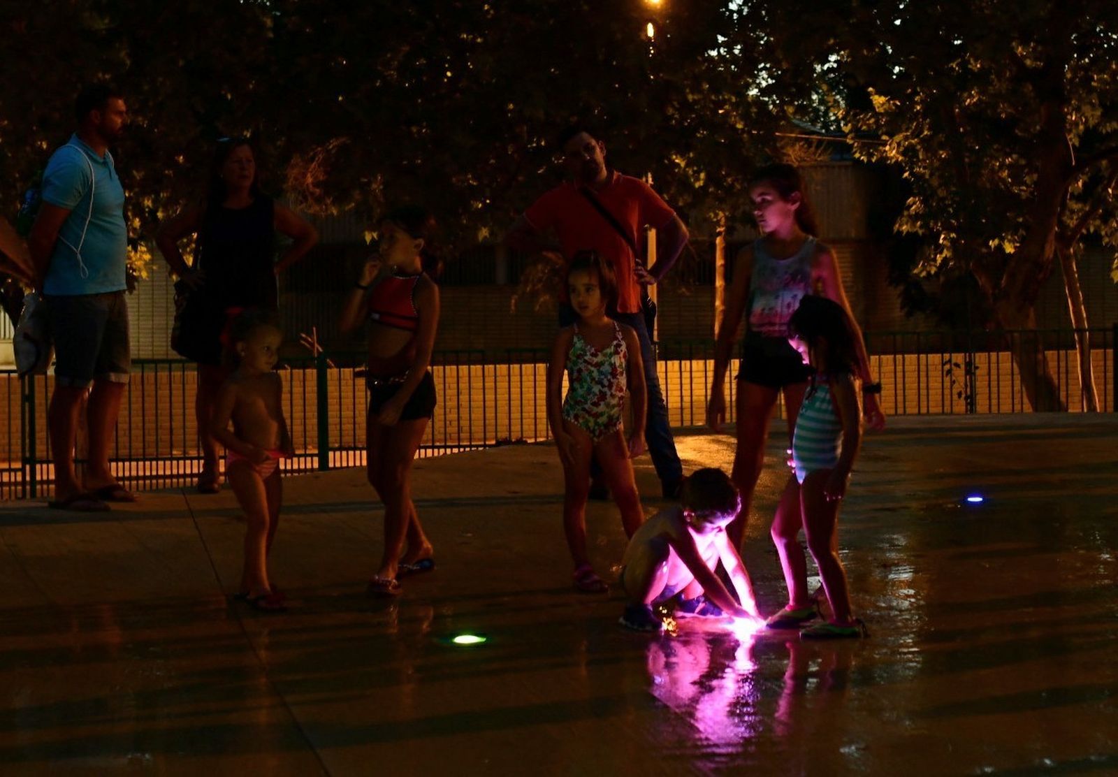 El agua es una de las protagonistas en el complejo de ocio de Cruz Conde.