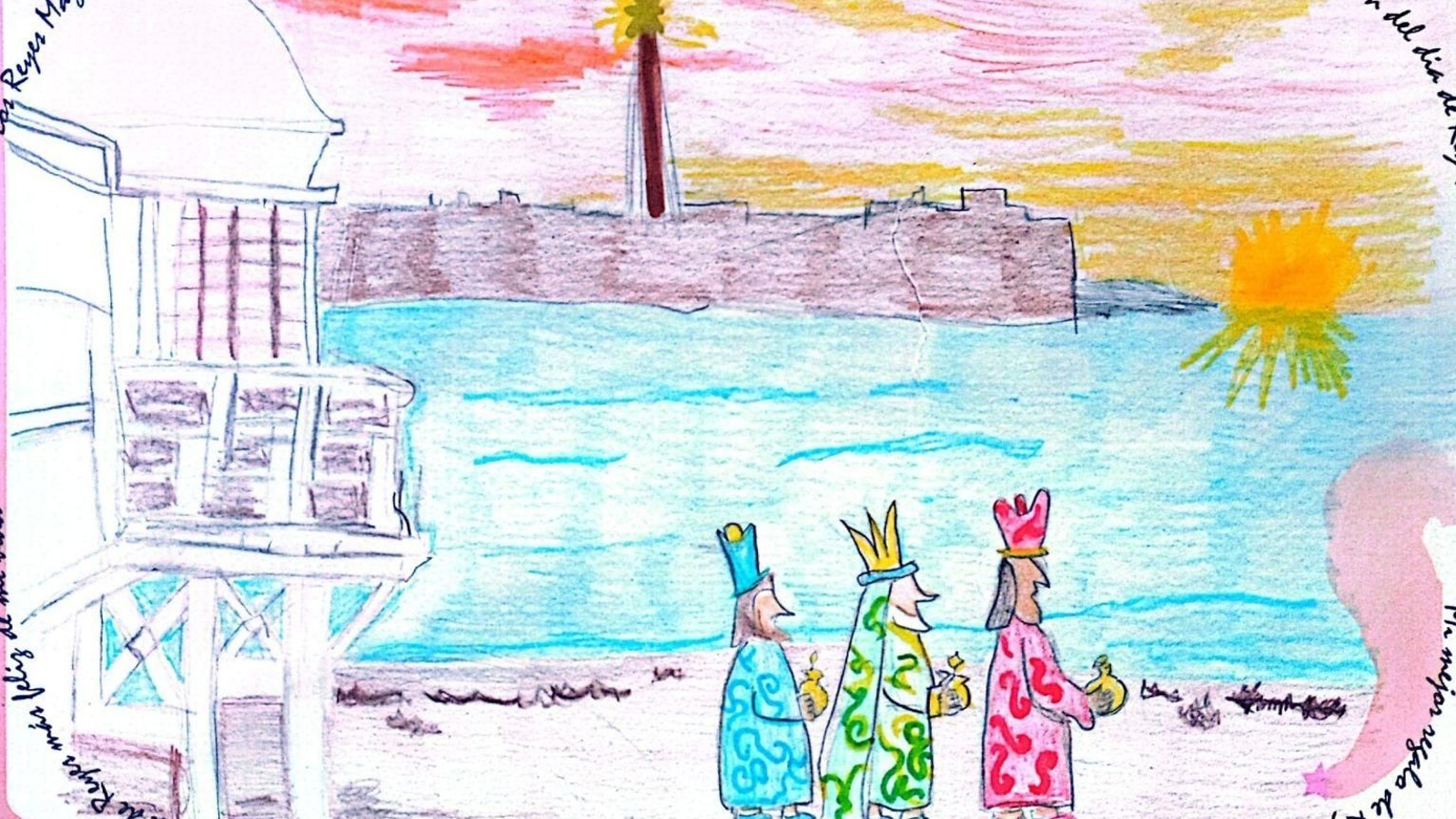 Uno de los dibujos ganadores.