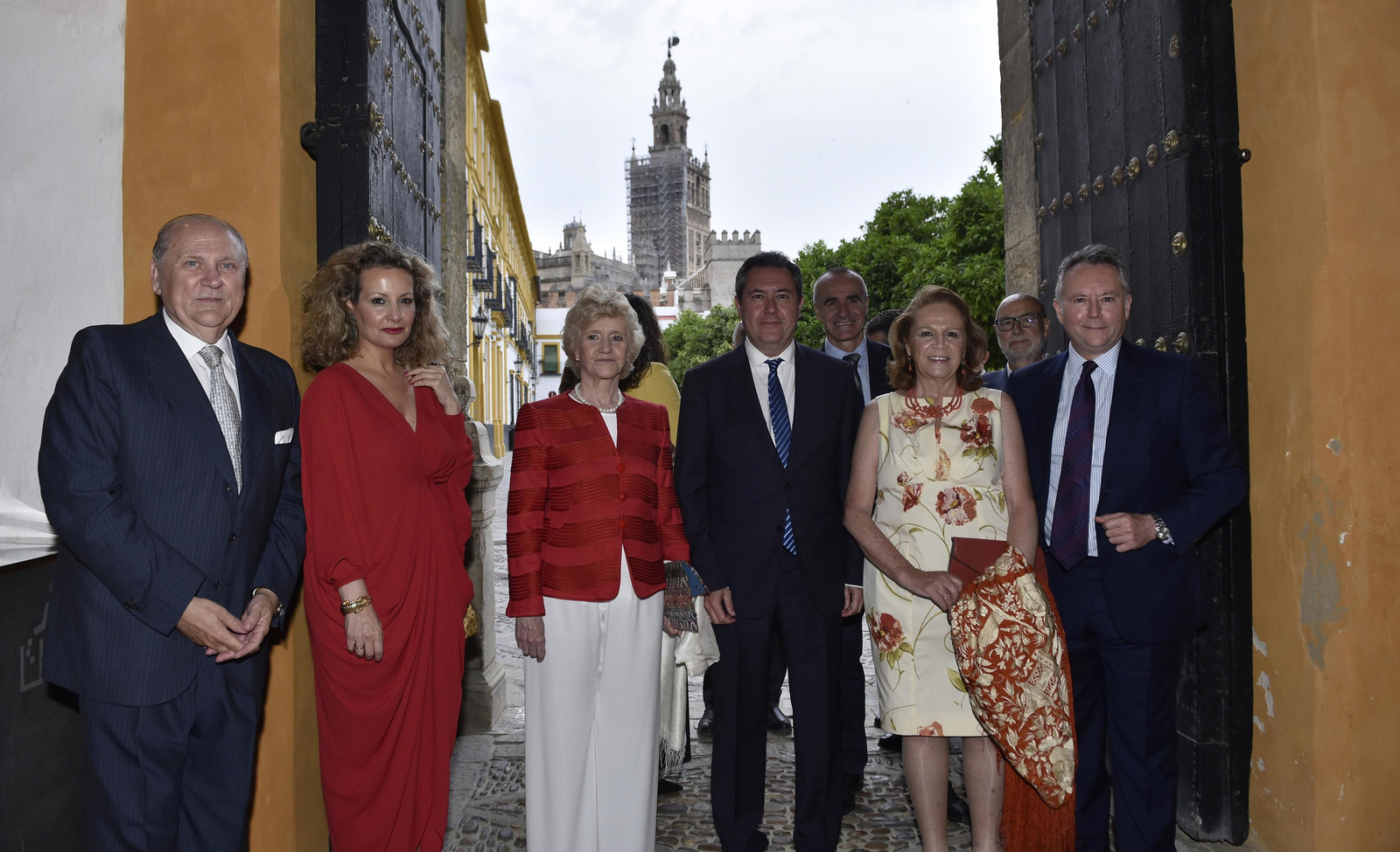 Los asistentes al VII Premio Manuel Clavero