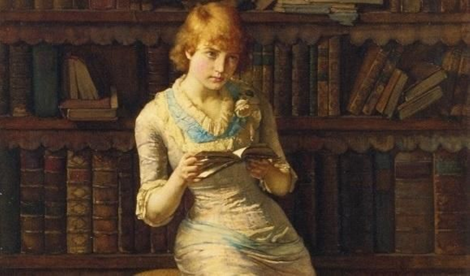 'Pensamientos', obra de John Henry Henshall (1883).