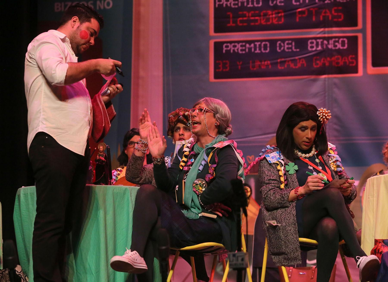 Cuarto día de preliminares del Carnaval Colombino en imágenes