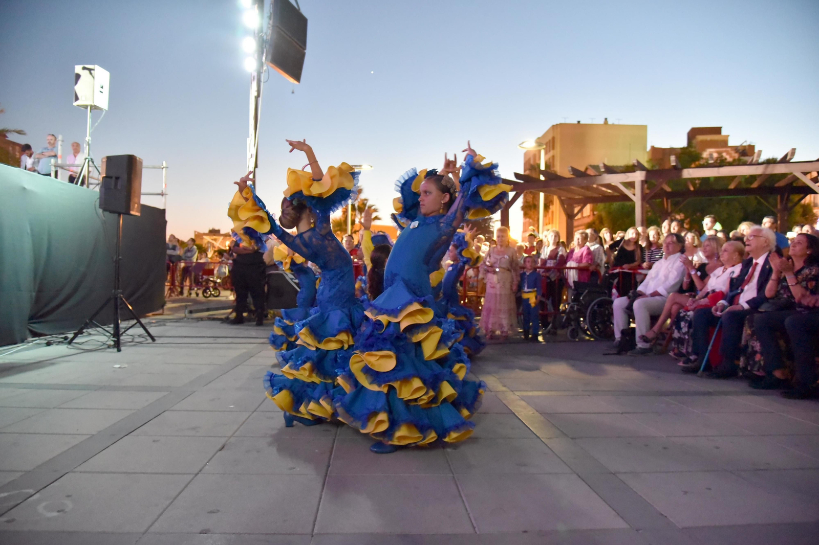 Imágenes del acto de coronación en La Línea