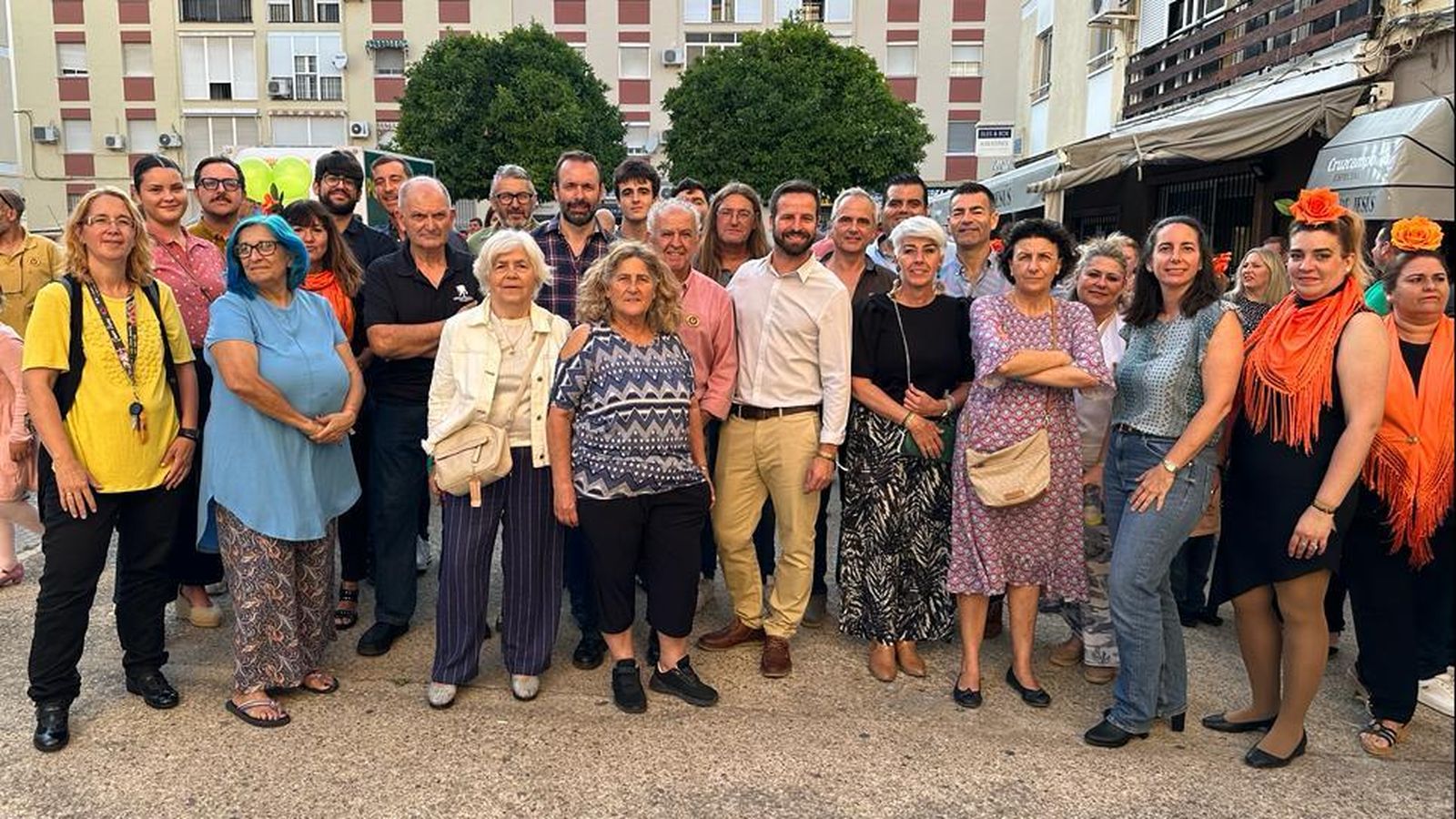 Unión Portuense apostó por cerrar la campaña en Malacara, el barrio donde se crió su candidato, Javier Botella.