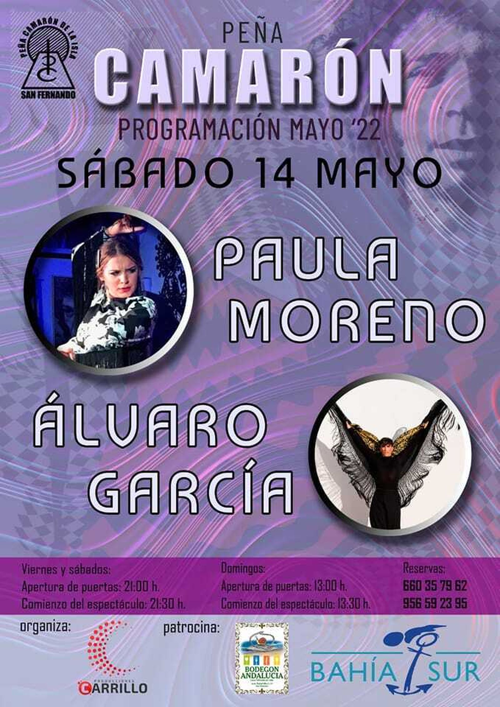 Actuaciones en la peña Camarón.