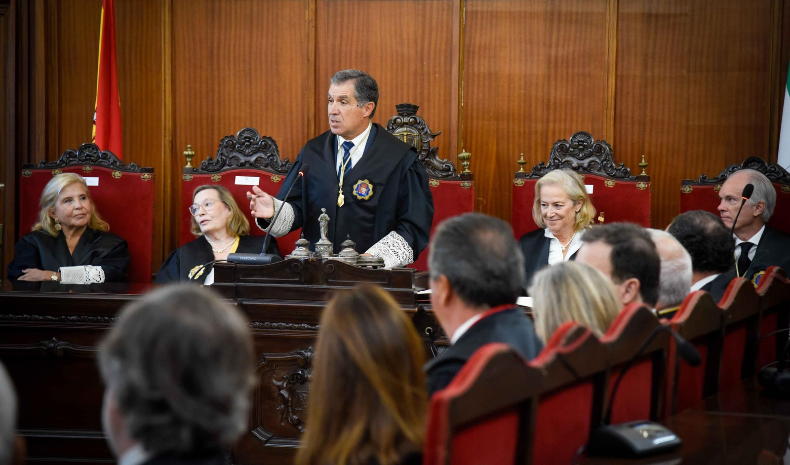 Toma de posesión del presidente de la Audiencia Provincial de Sevilla, Álvaro Martín