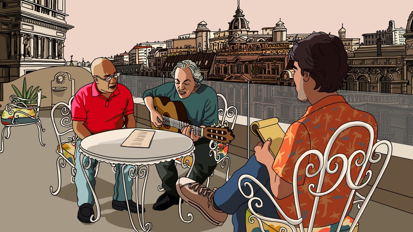 Dispararon al pianista.