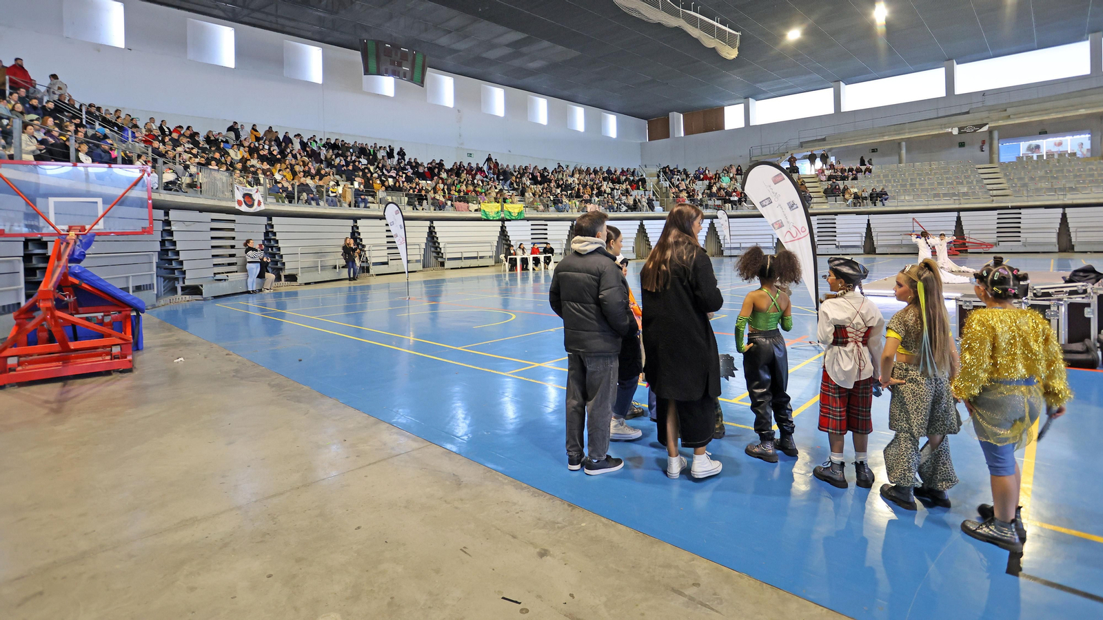 Concurso de baile ‘Dancing Stars’ en el Palacio de Deportes de Chapín en Jerez