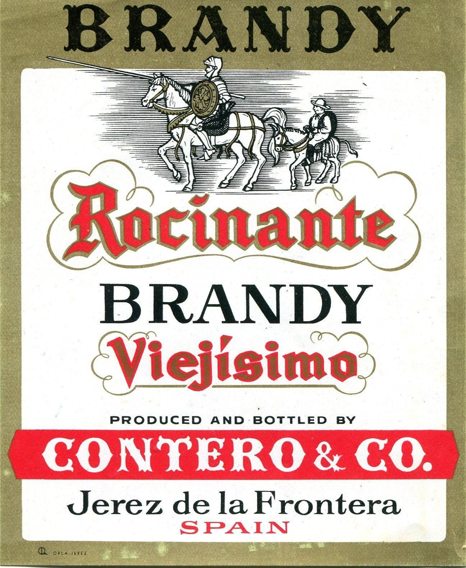 Don Quijote cabalga por Jerez