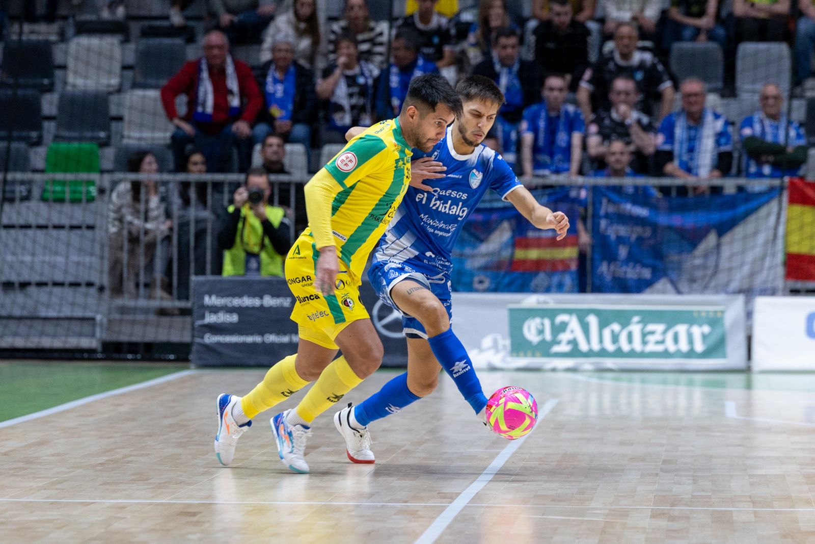 La victoria copera del Jaén FS sobre Quesos El Hidalgo Manzanares