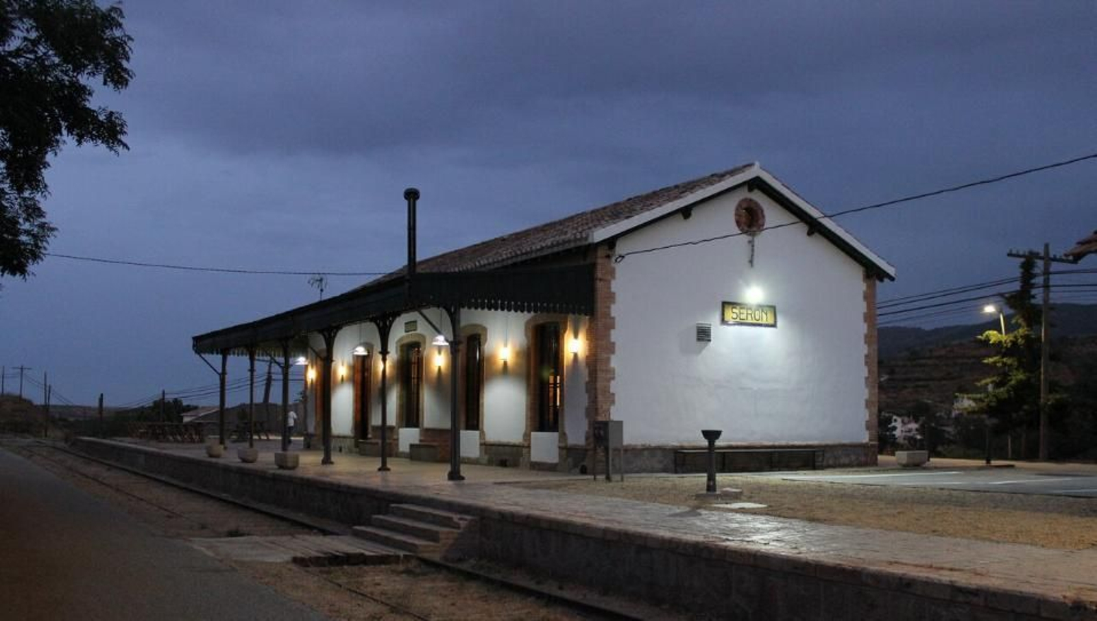 Estación de tren de Serón.