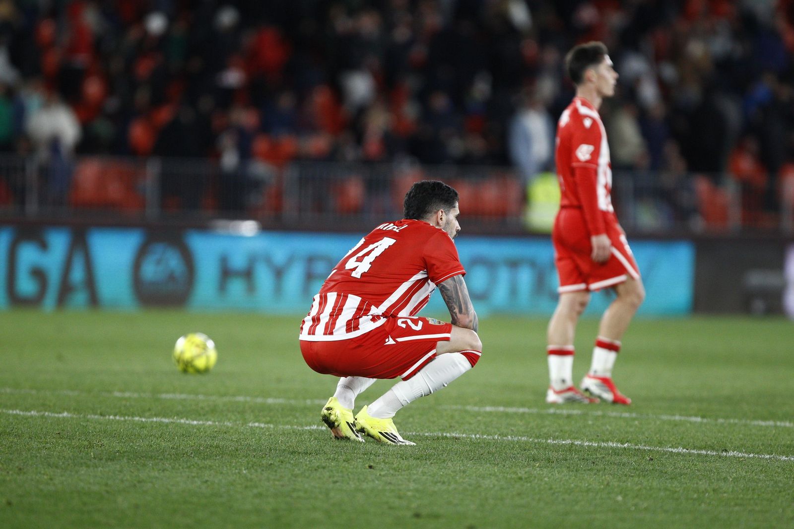 Las fotos del partido U.D. Almería - Deportivo de La Coruña