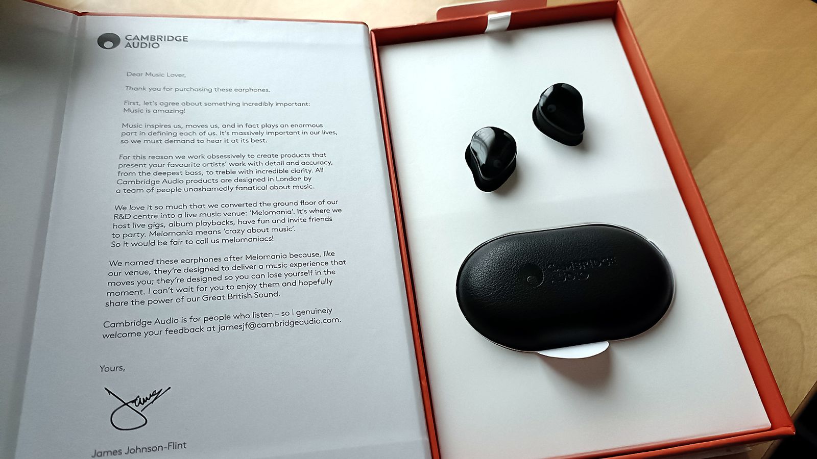 Auriculares Melomania Touch de Cambridge Audio