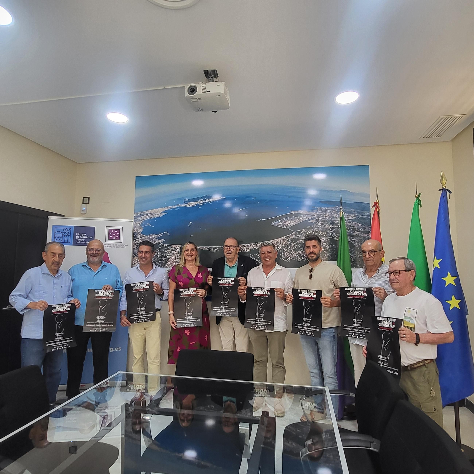 Presentación del cartel del VIII Festival Flamenco del Campo de Gibraltar.