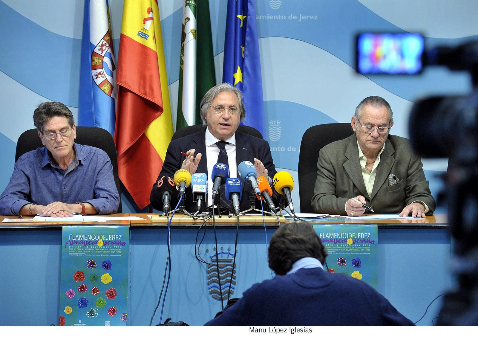 Francisco Camas, en una rueda de prensa en el Ayuntamiento.