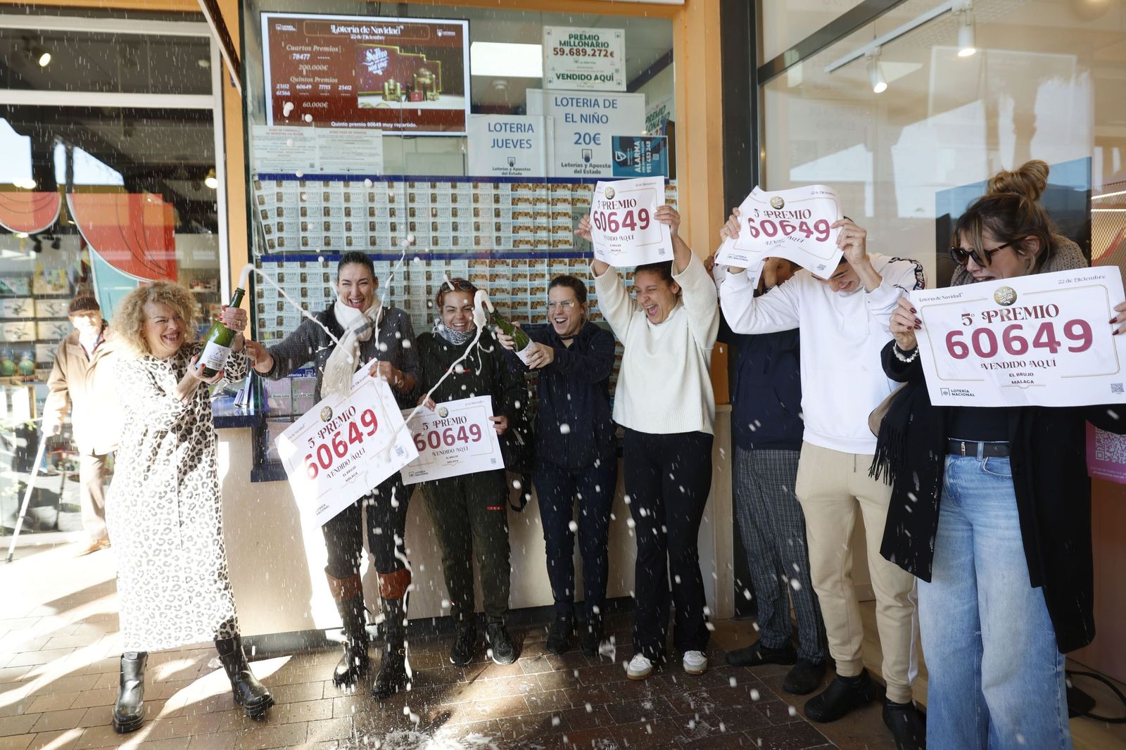 La mejor fotogalería del sorteo de la Lotería de Navidad 2025