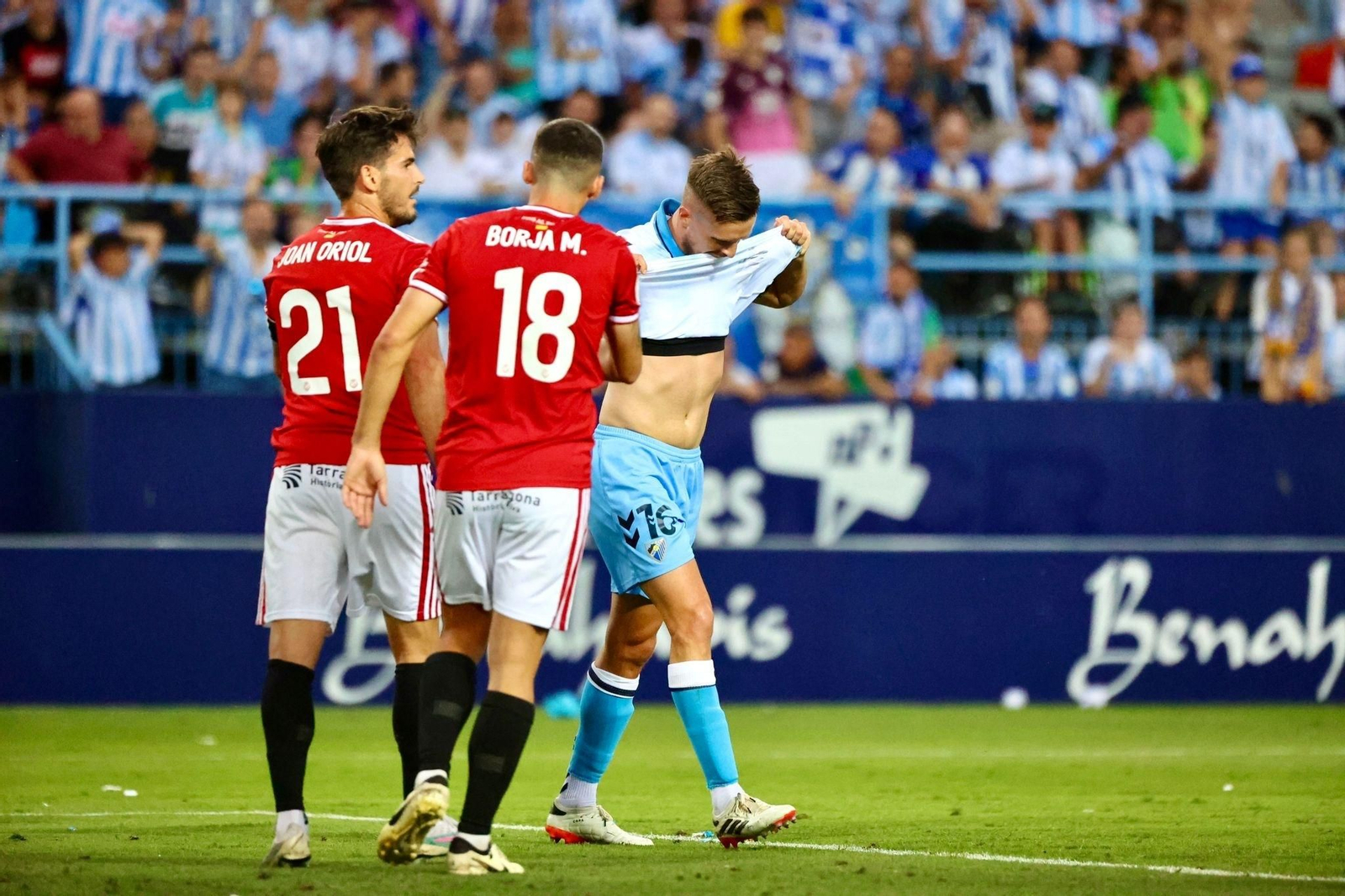 El Málaga CF-Nàstic, en fotos