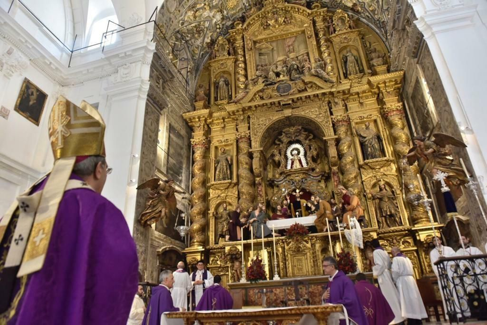 Misa de reapertura en Los Terceros