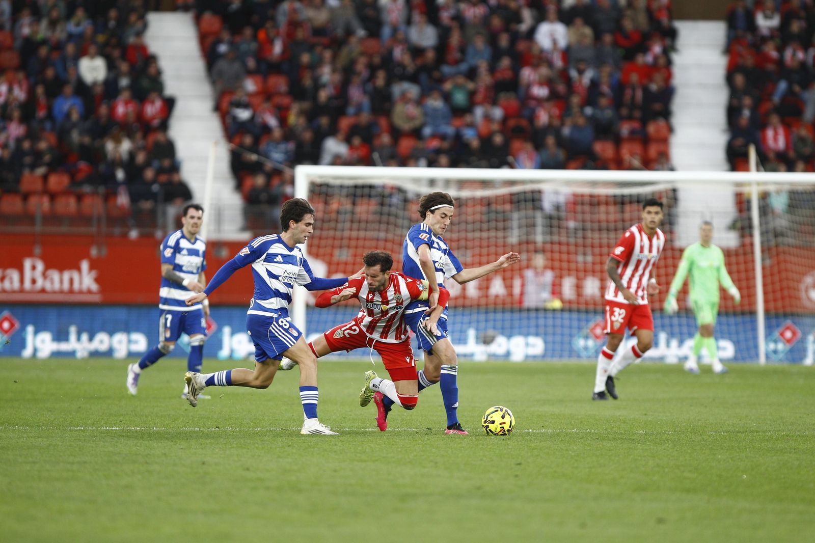 Las fotos del partido U.D. Almería-Granada C.F.