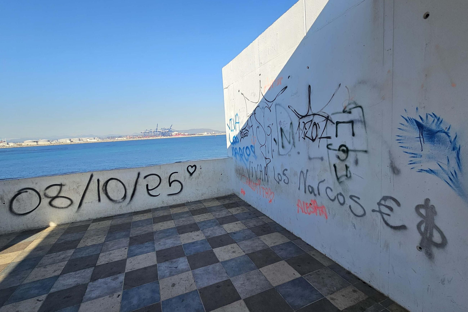 Fotografías del estado del Parque del Centenario de Algeciras