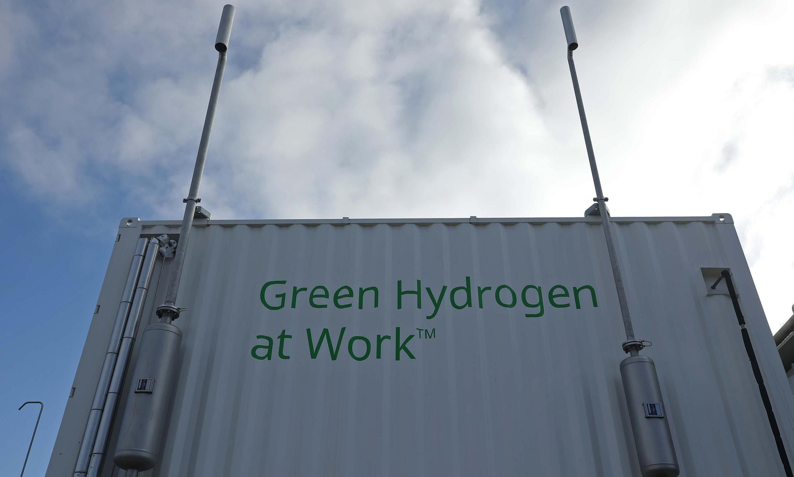 Fotos de la planta de hidrógeno verde Coagener y Guadacorte en Los Barrios