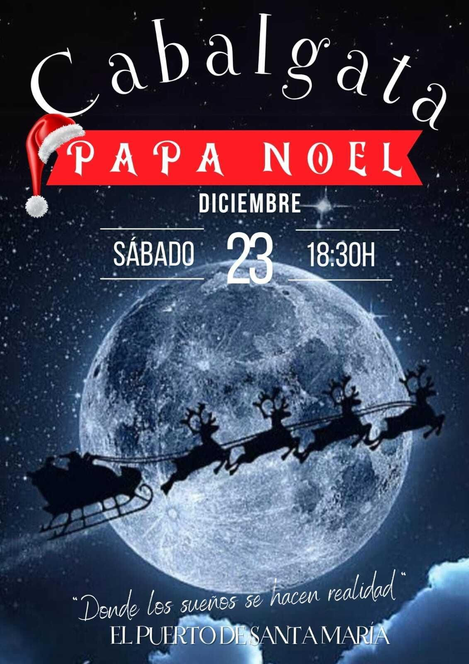 La Cabalgata de Papá Noel saldrá este sábado desde la Plaza de Toros.