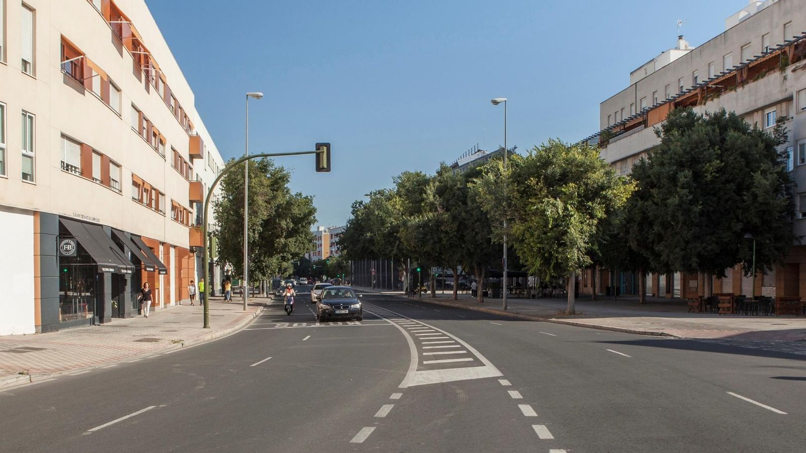 José María Moreno Galván, otro punto que incluye el trazado del tranvía.