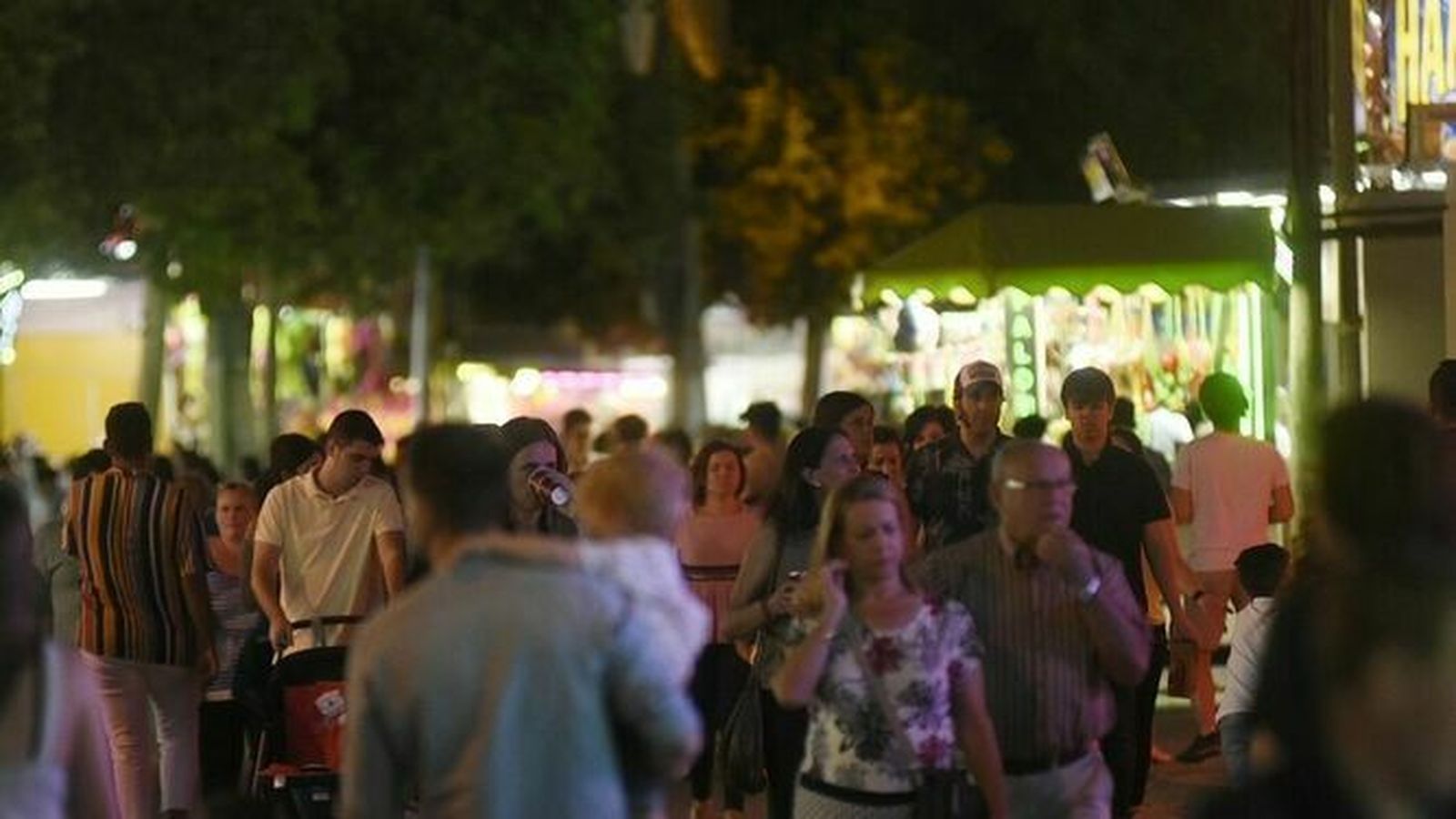 La Calle del Infierno, el sábado por la noche.