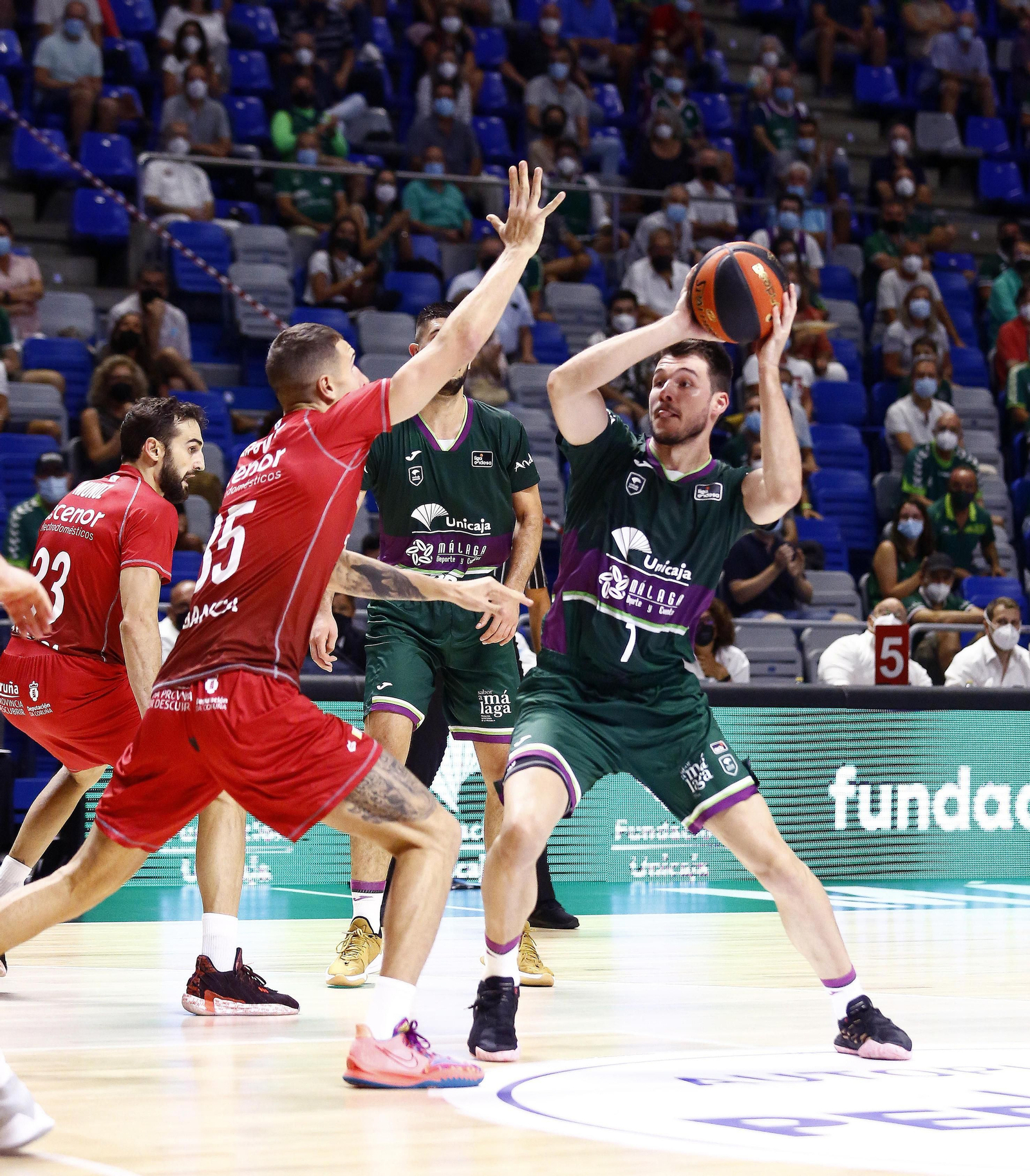 Las fotos del Unicaja-Obradoiro