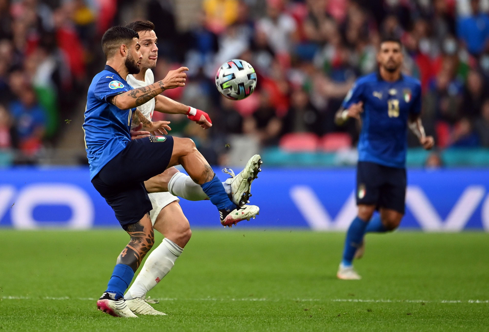 Las imágenes de la semifinal Italia-España de Eurocopa