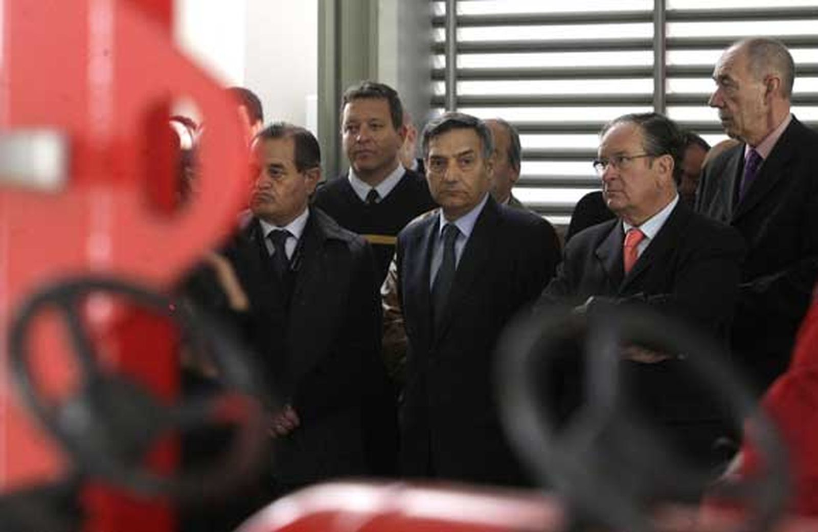 Imagen del interior del nuevo parque de bomberos./Fotos:Erasmo Fenoy

Foto: Erasmo Fenoy