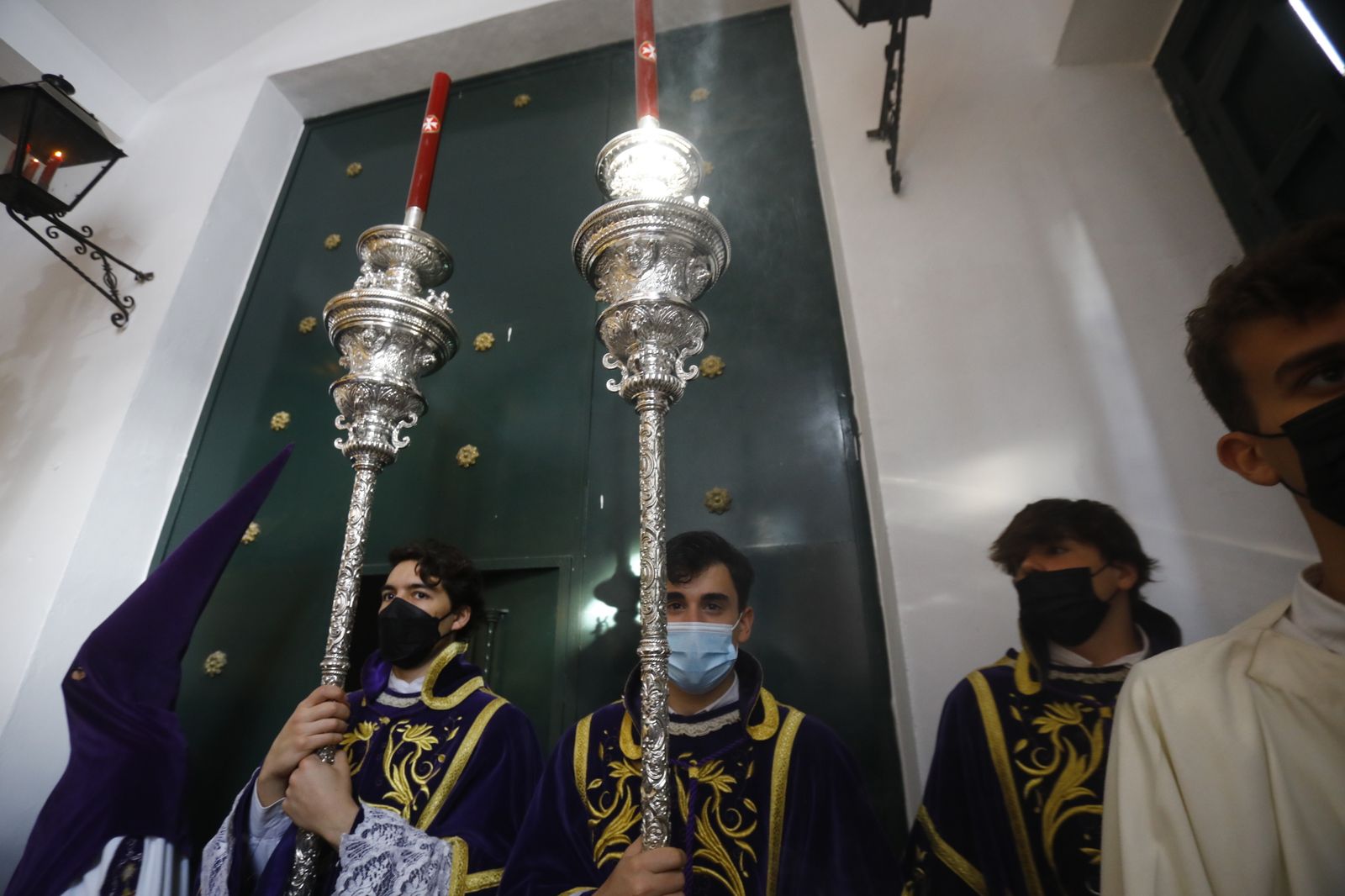 La Hermandad de la Sangre de Córdoba suspende su procesión, en imágenes