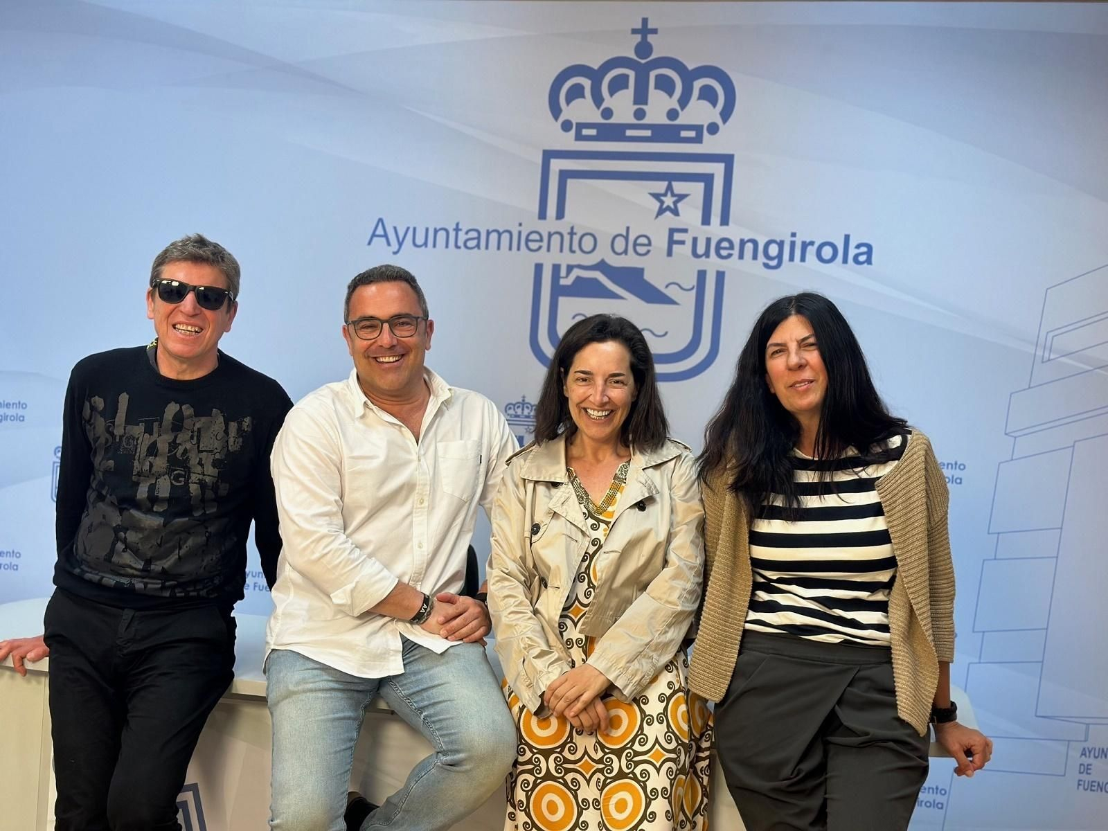 La presentación del concurso musical.